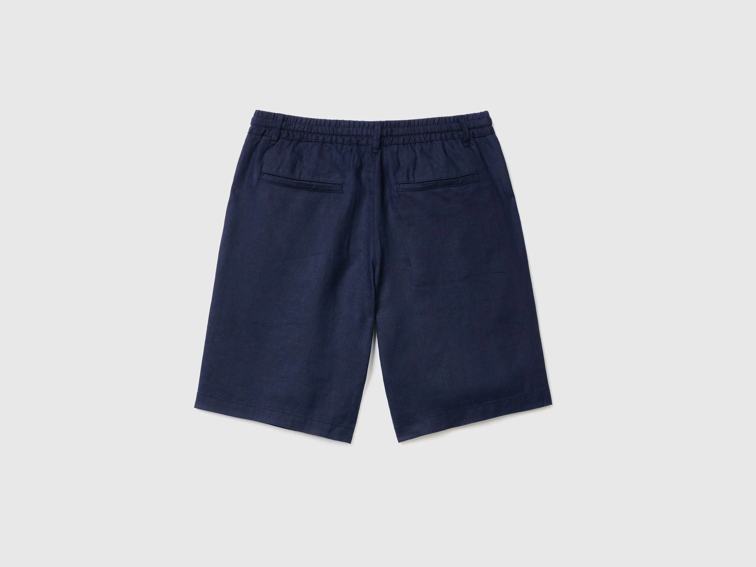 Bermudas in 100% linen