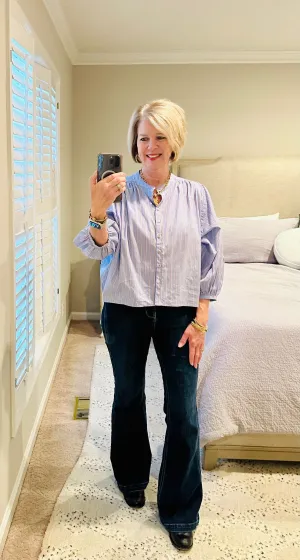 Cool and Chic in Frosty Blue