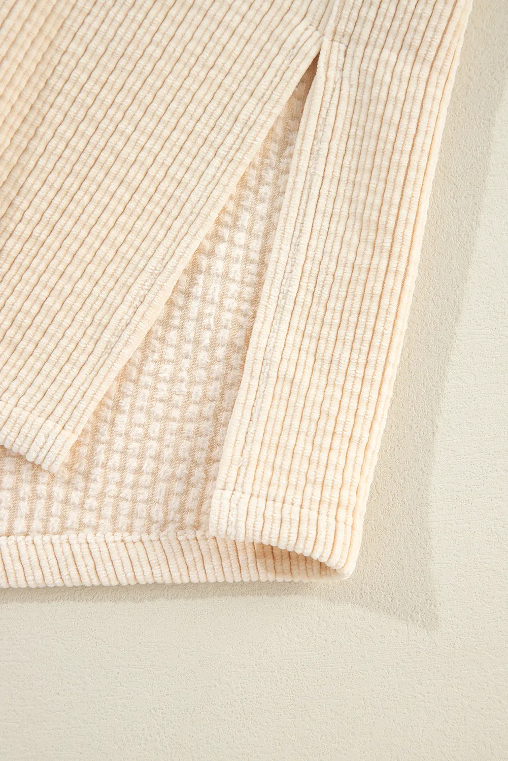 Corduroy Pocketed Shacket