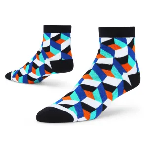 Cube Unisex Ankle Length Socks