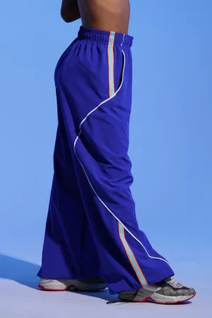 Disconnect Wide Leg Jogger - Indigo