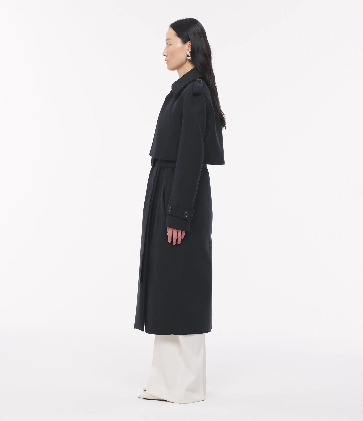 Double Face Convertible Trench