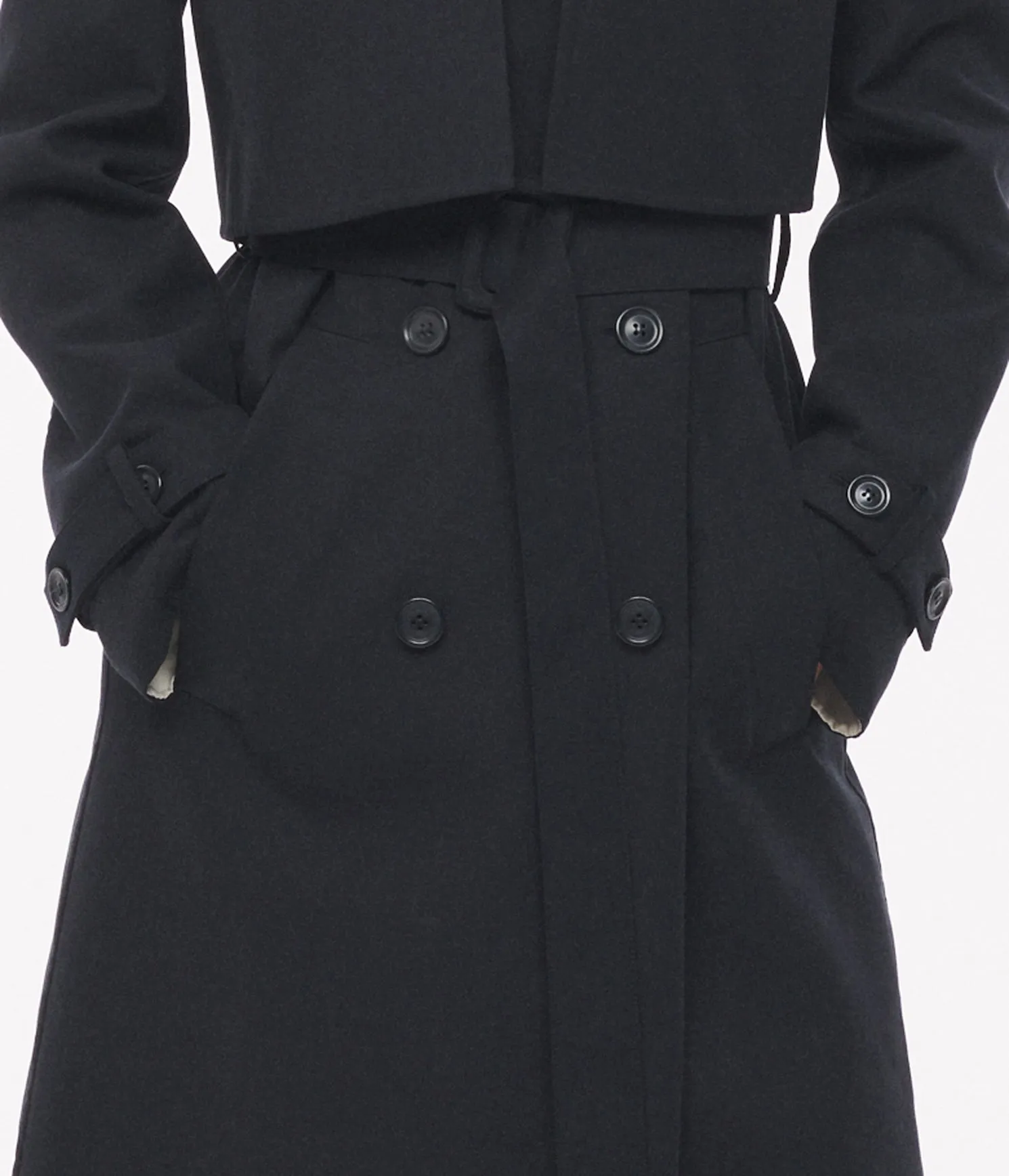 Double Face Convertible Trench