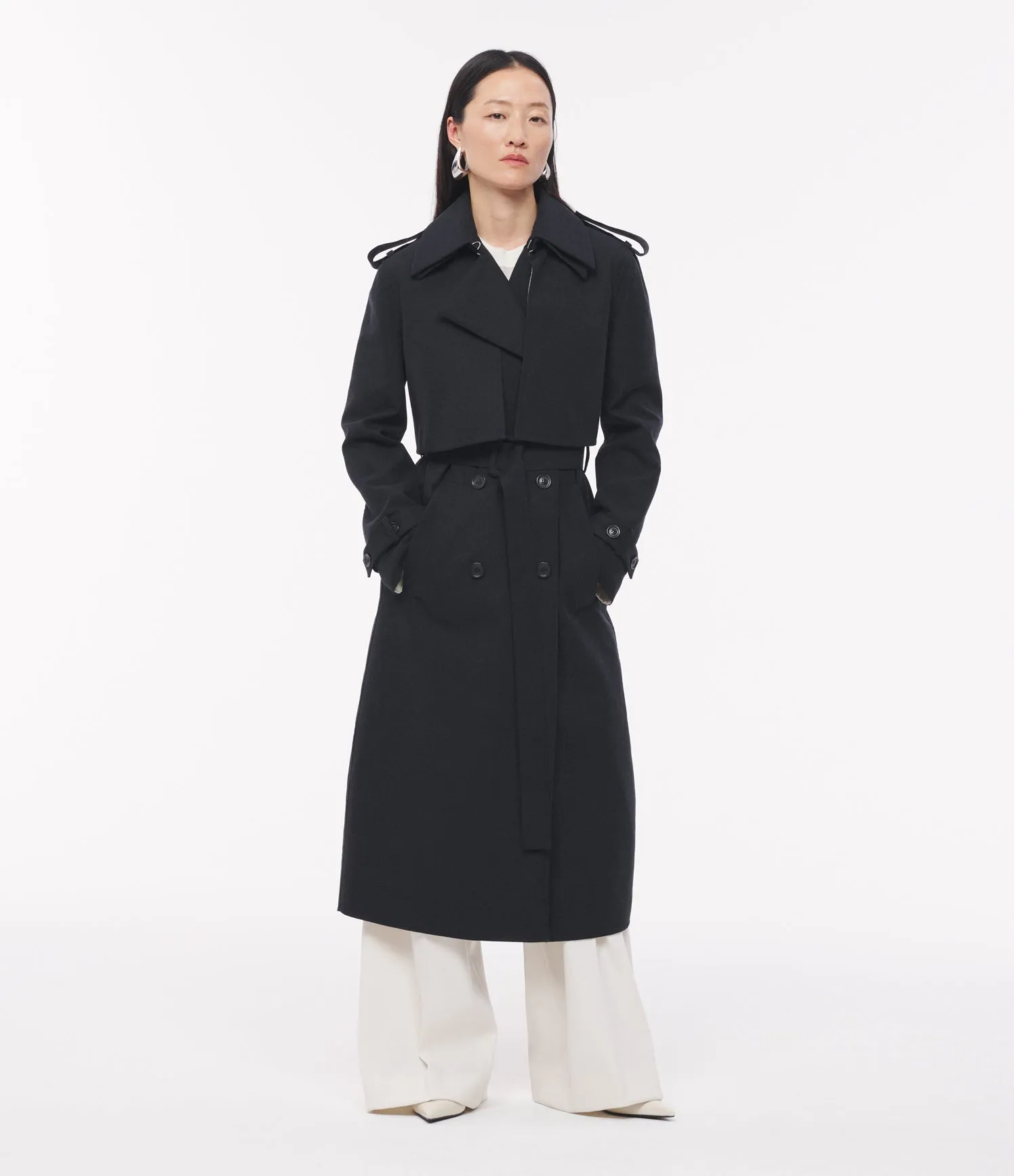 Double Face Convertible Trench