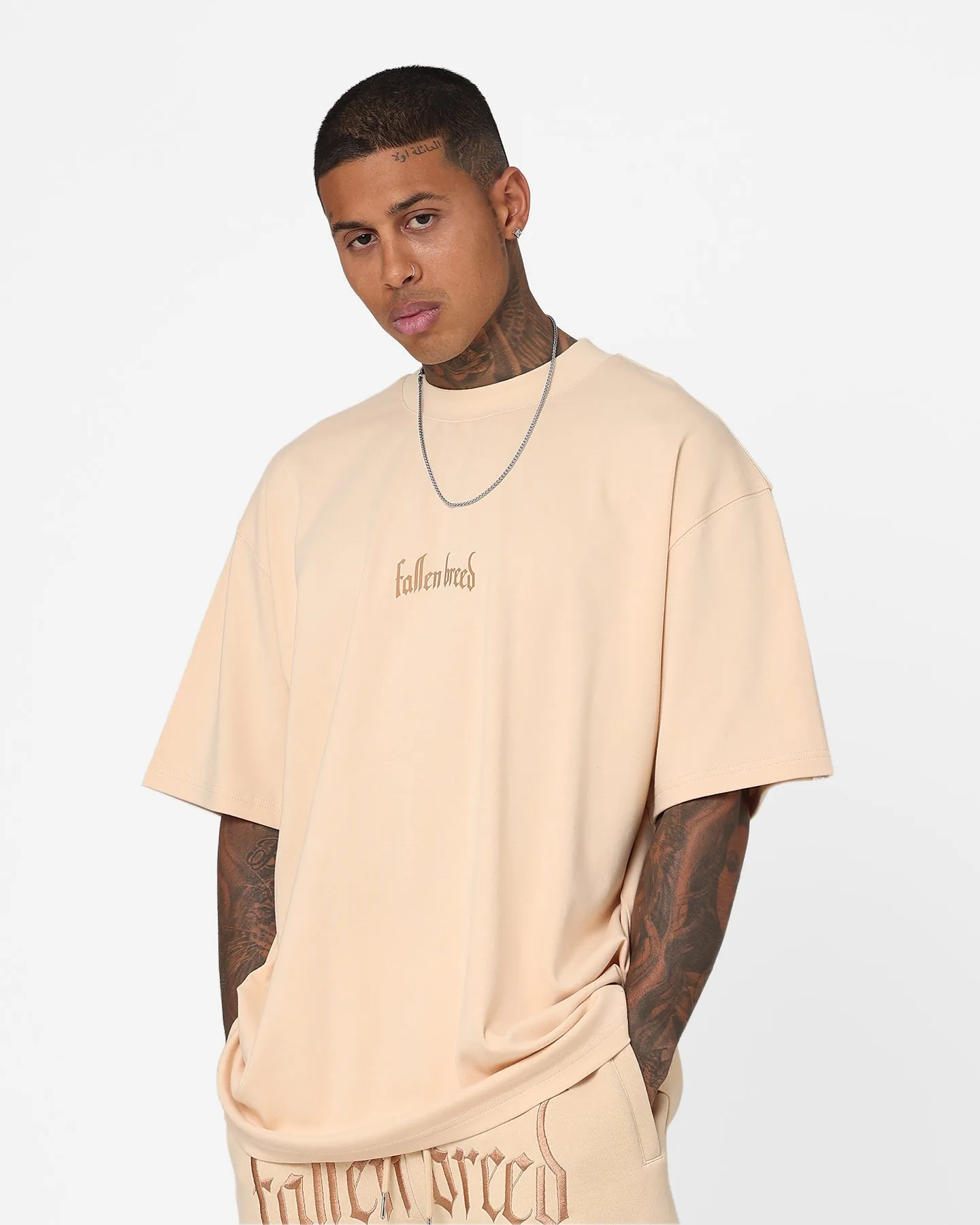 Fallen Breed Logo T-Shirt Nude