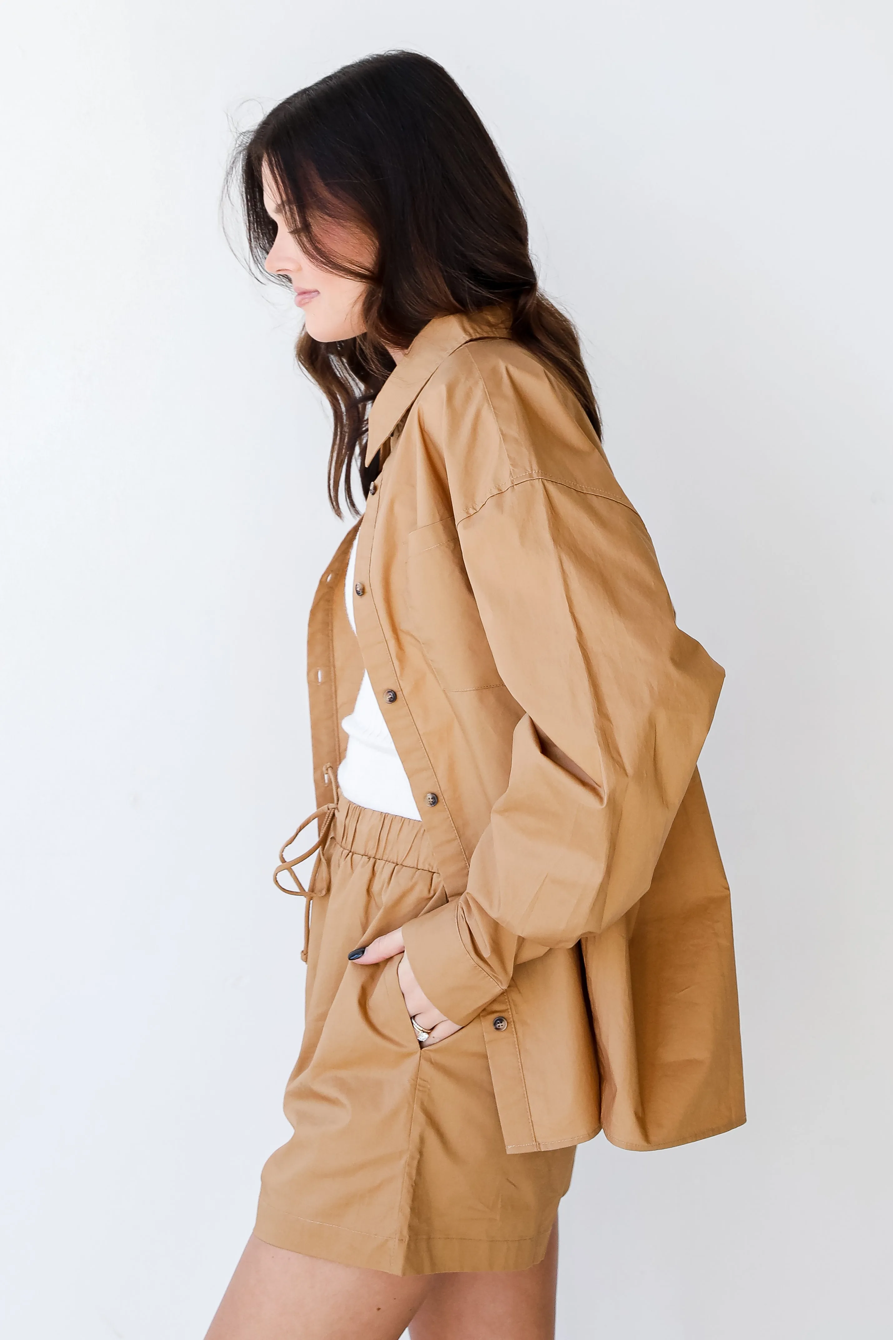 FINAL SALE - Taking Charge Button-Up Blouse