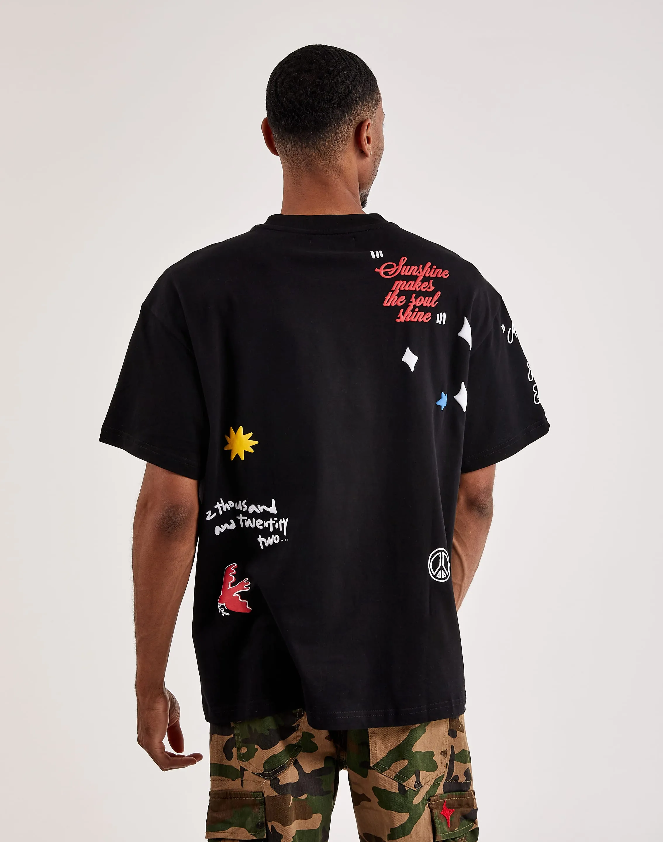 First Row Embroidered Tee
