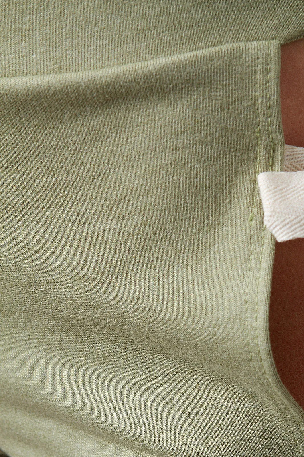 French Terry Self-Tie Sides High Waisted Shorts