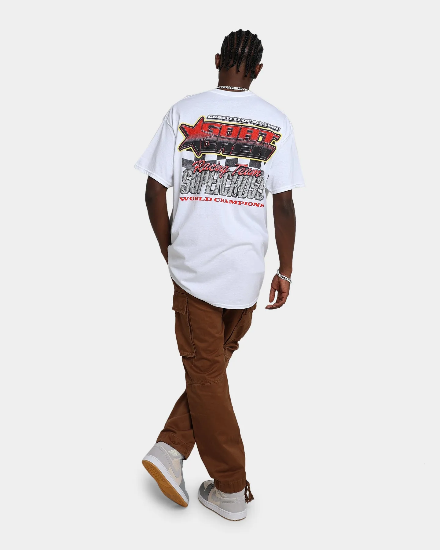 Goat Crew Supercross Racing Team T-Shirt White