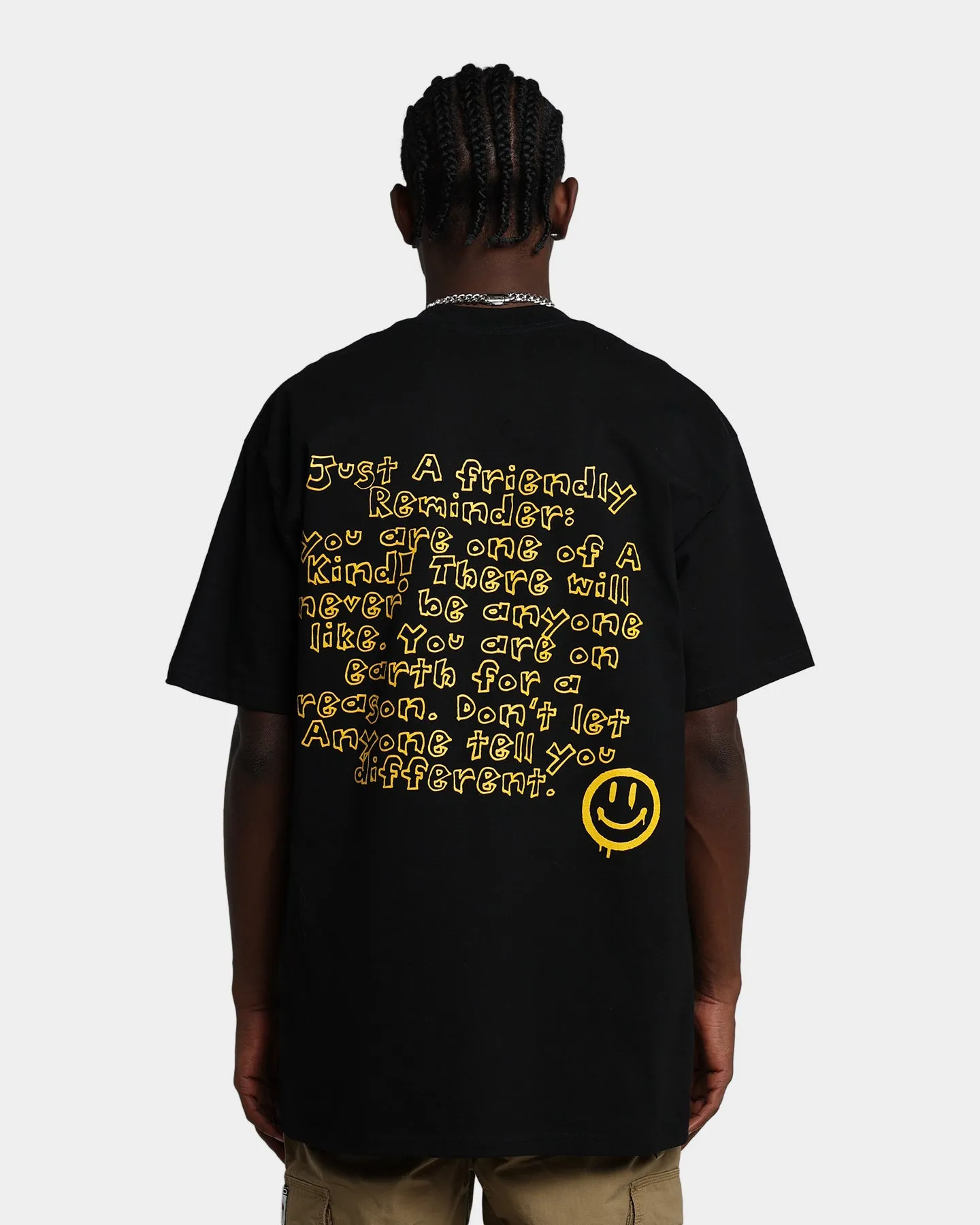 Goodsinners Important Message T-Shirt Black