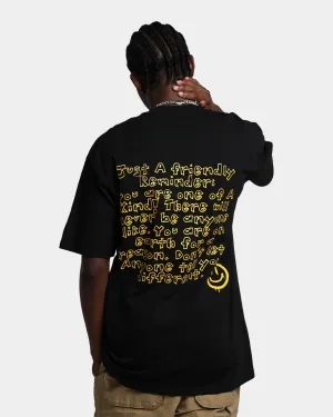 Goodsinners Important Message T-Shirt Black