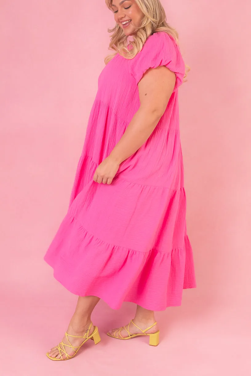 Harvey Dress in Pink - FINAL SALE