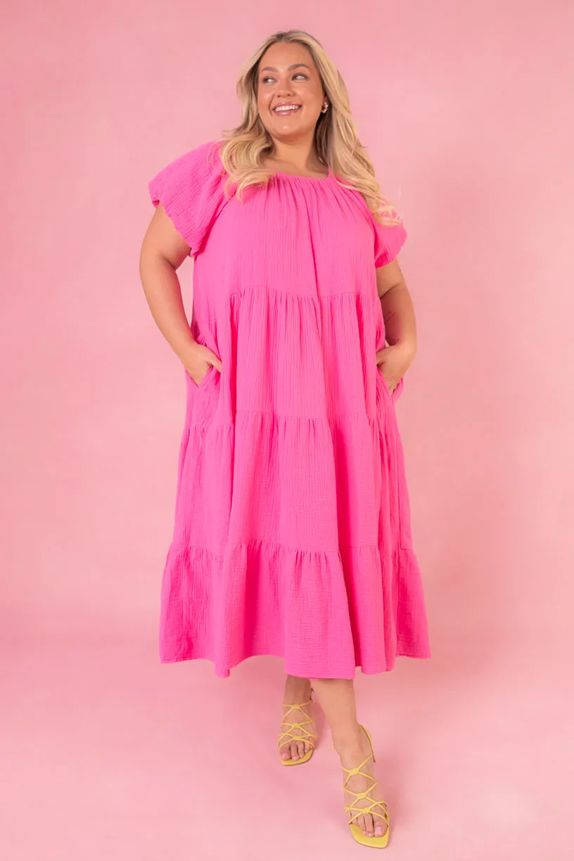 Harvey Dress in Pink - FINAL SALE