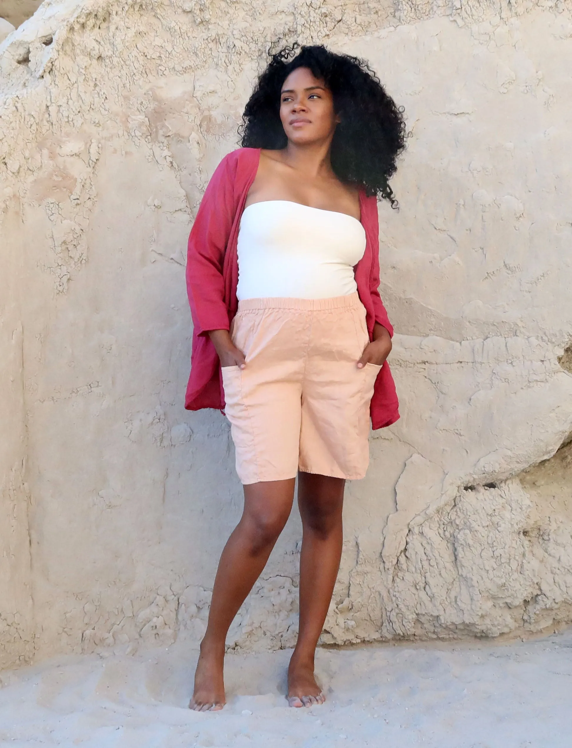 High Rise Everyday Perfect Pockets Shorts