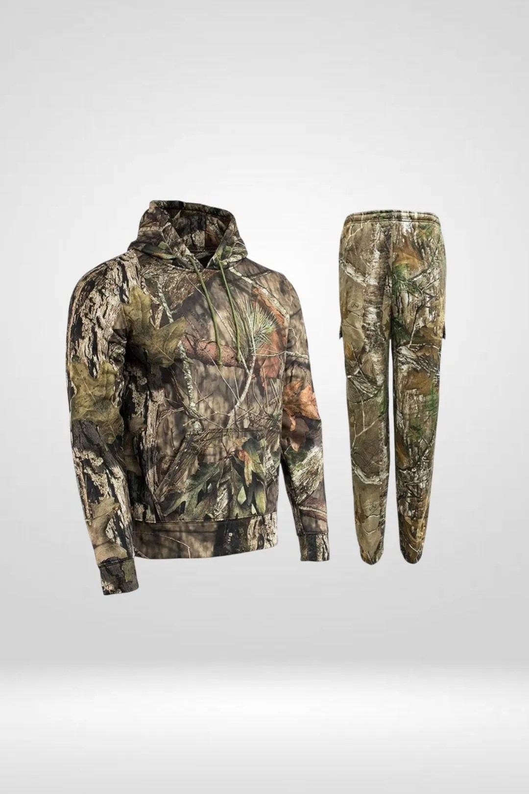 Jungle Print Pullover Hoodie & Joggers Camo Tracksuit M-5XL
