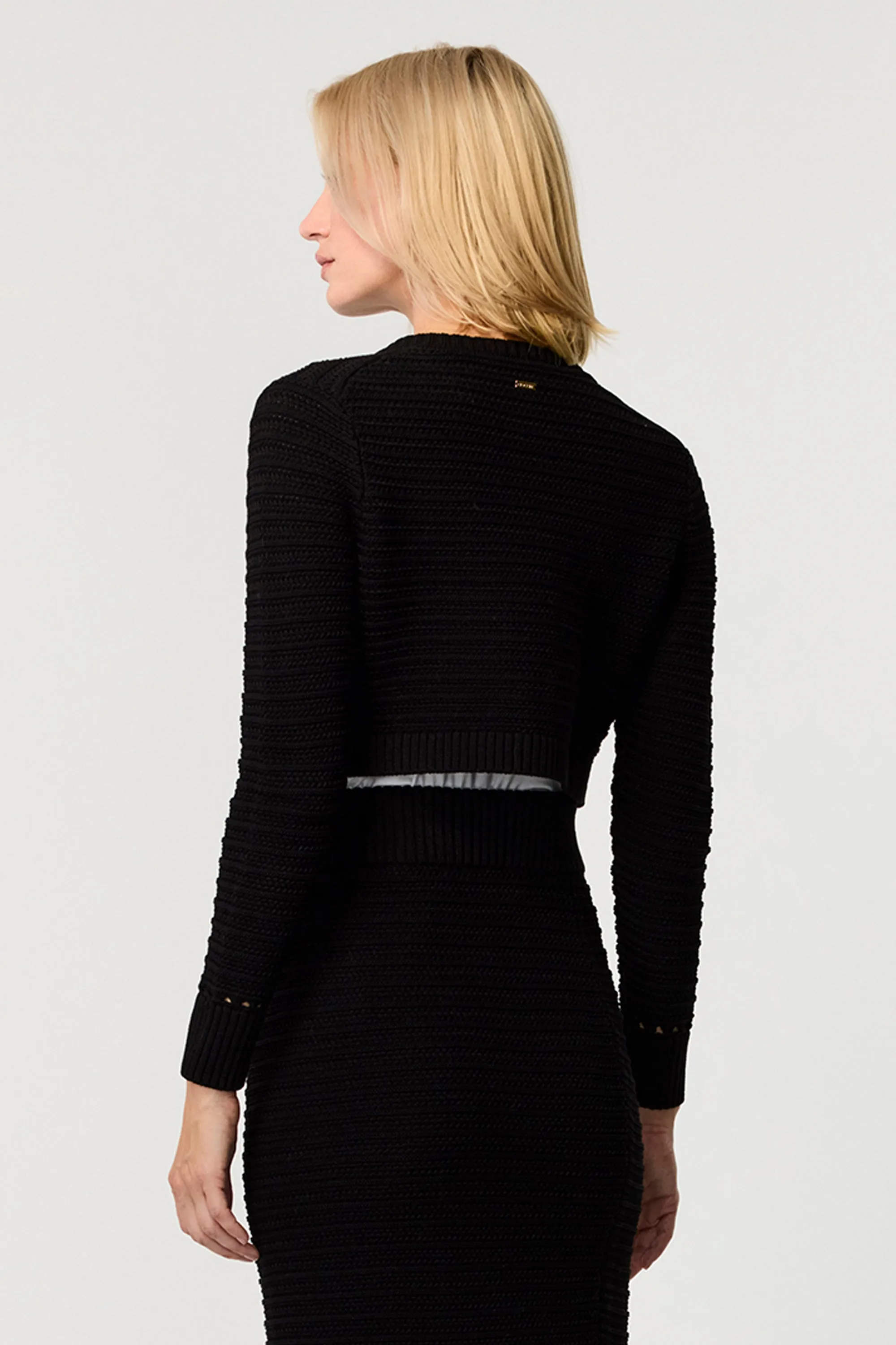 Miller Pointelle Cardigan