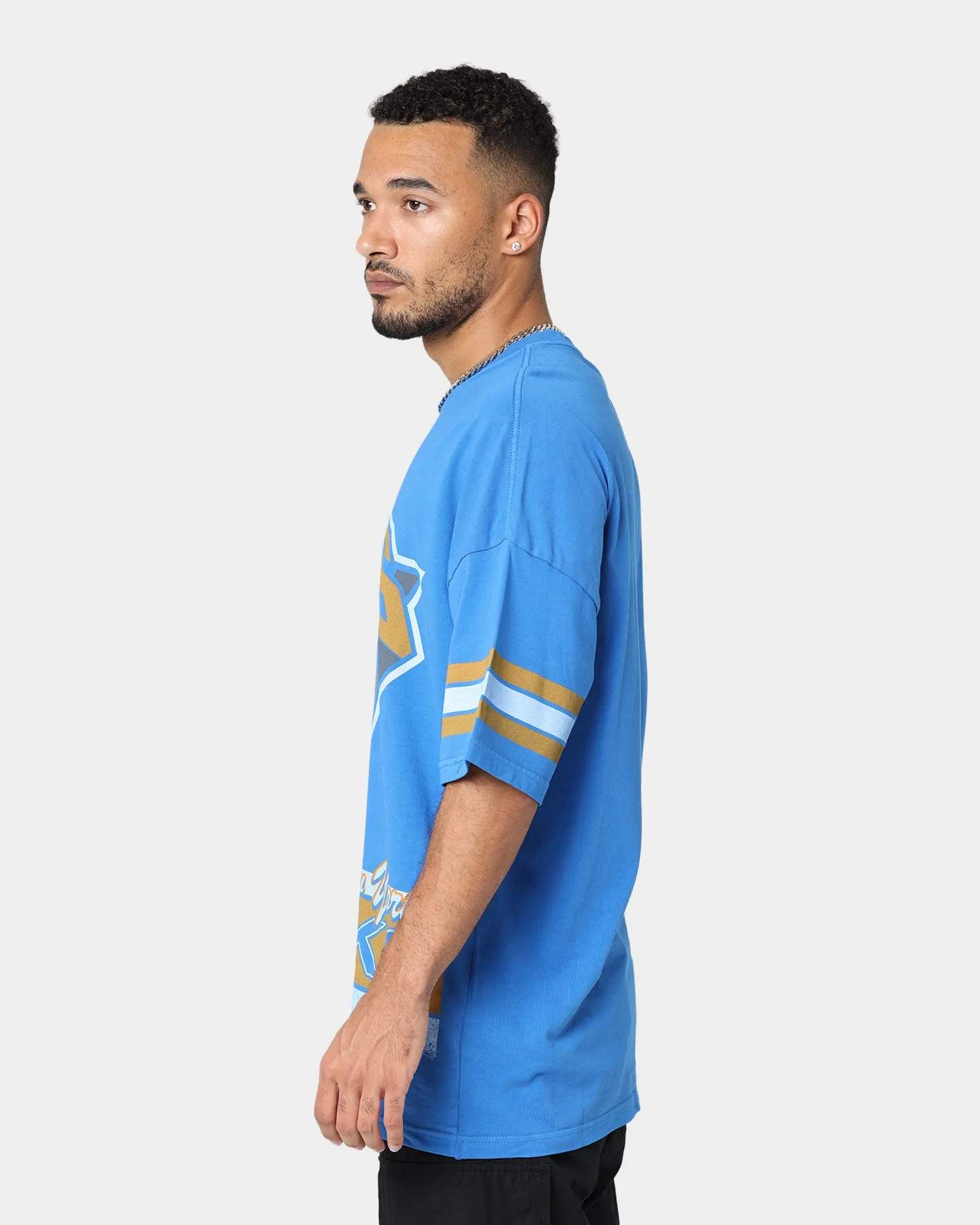 Mitchell & Ness New York Knicks Vintage Conference T-Shirt Faded Royal