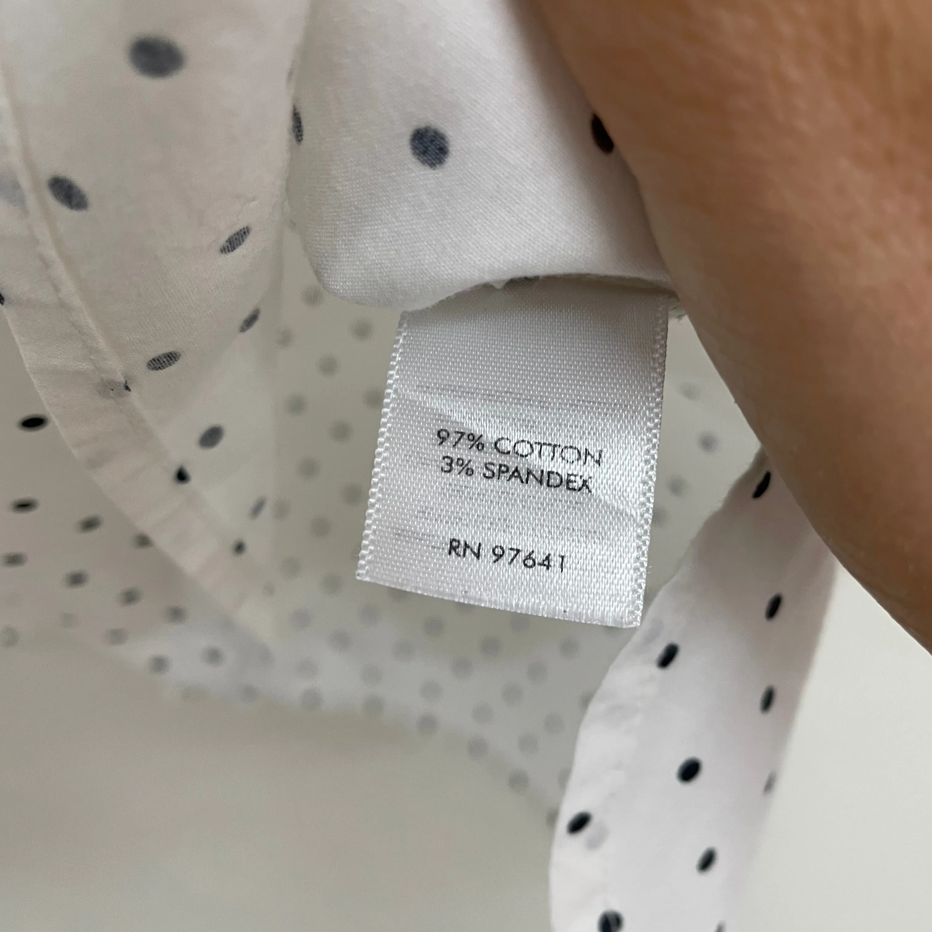 Polka Dot Button Up