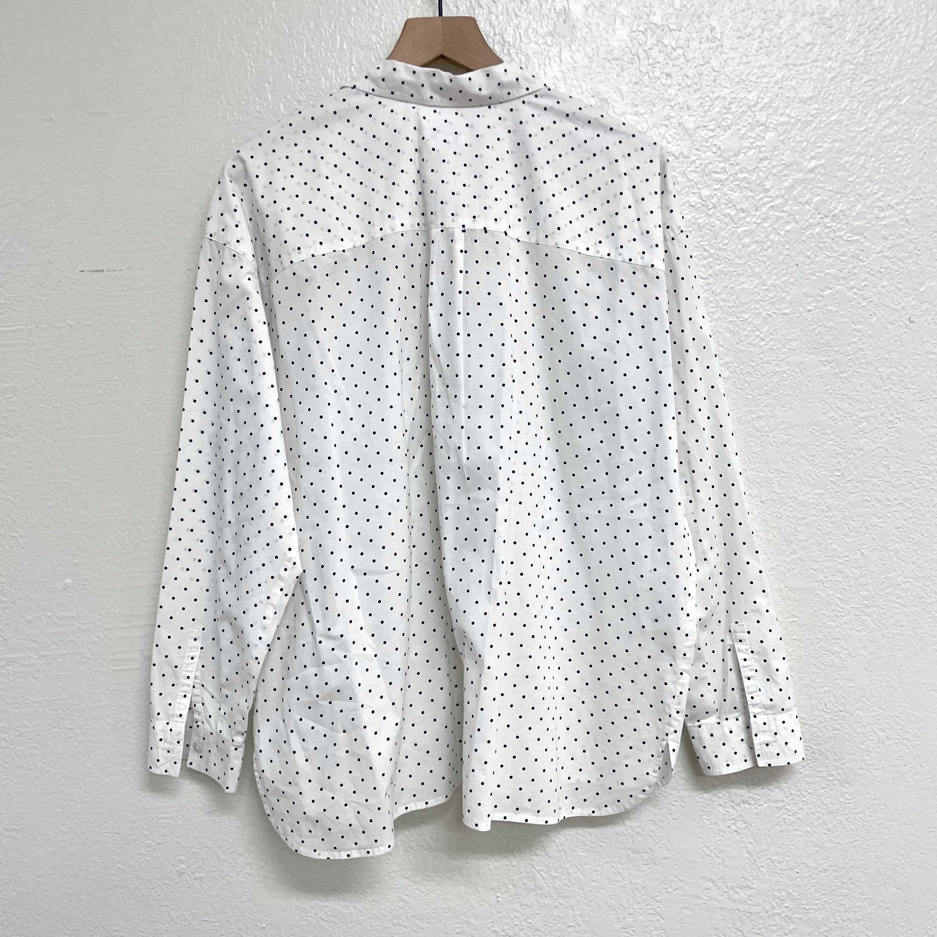 Polka Dot Button Up