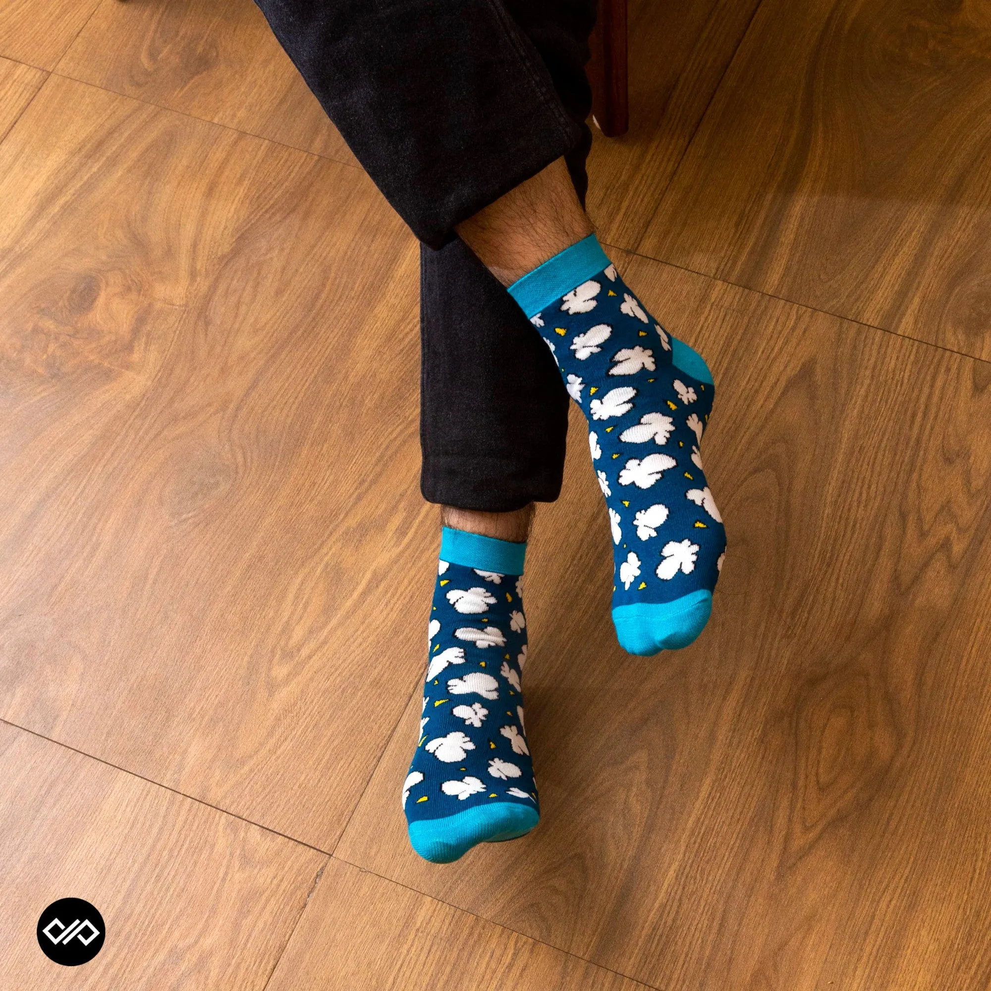 Popcorn Unisex Ankle Length Socks