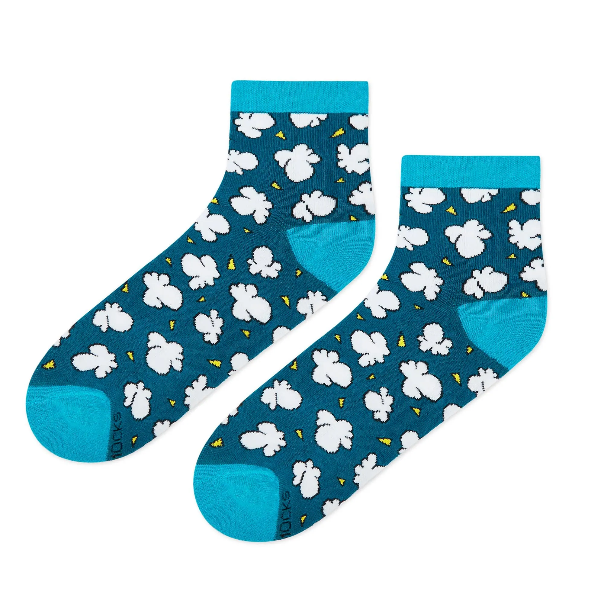 Popcorn Unisex Ankle Length Socks