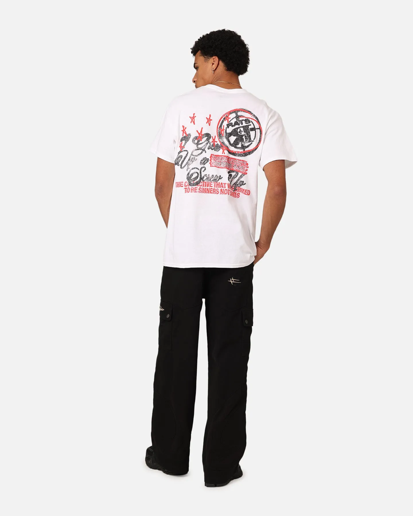 Rats Get Fat Screw Up T-Shirt White