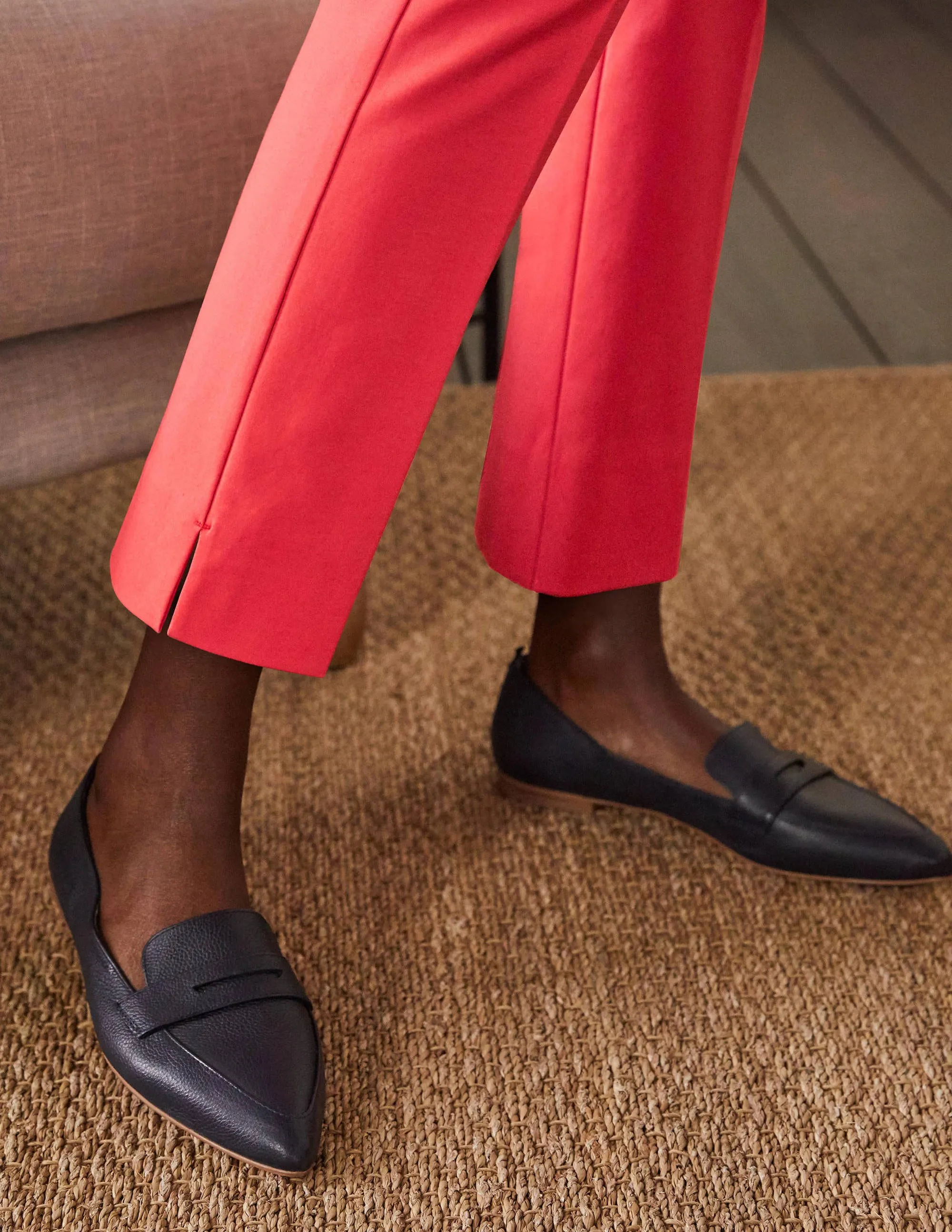 Richmond 7/8 Trouser-Bright Coral
