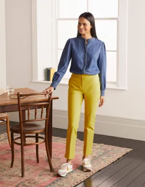 Richmond 7/8 Trouser-Chartreuse