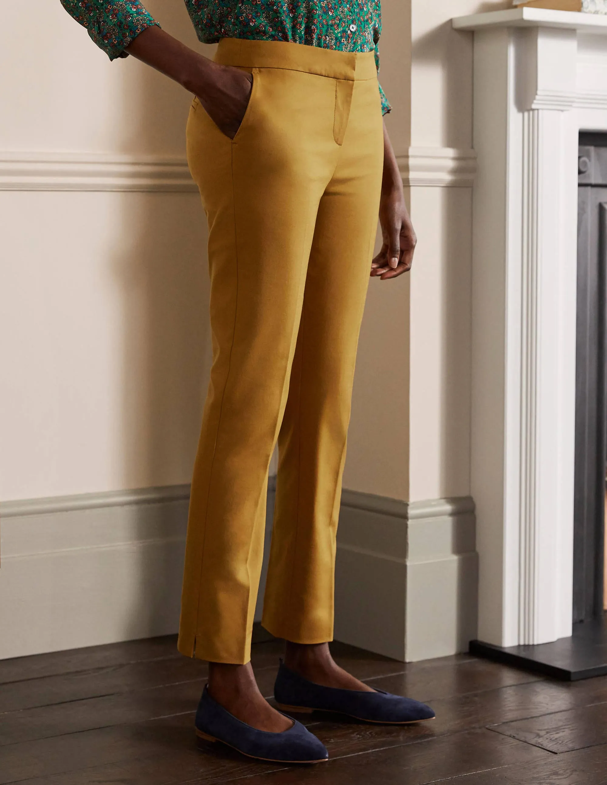 Richmond 7/8 Trouser-Frankincense
