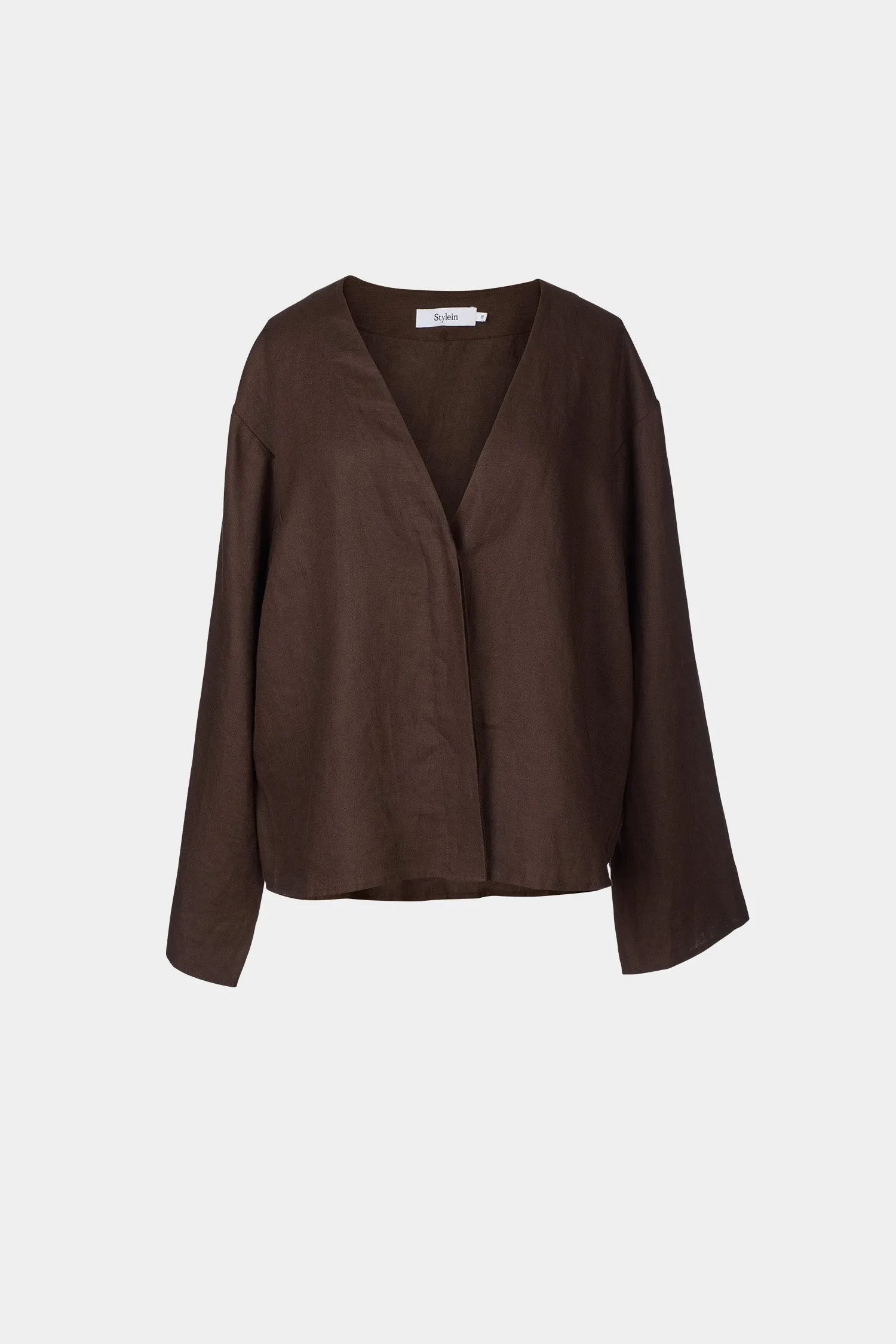 SANREMO SHIRT - DARK BROWN