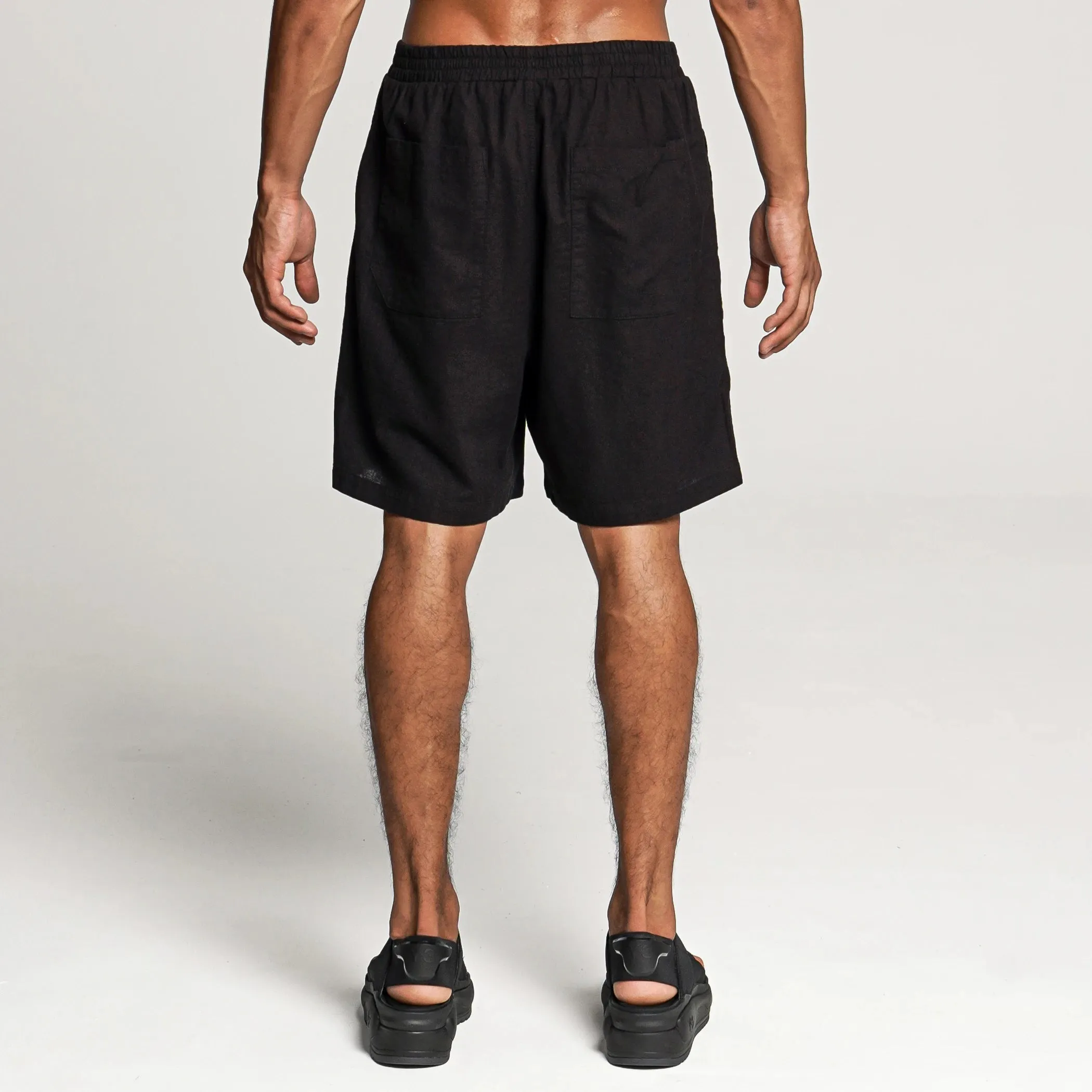 Shorts Drop Crotch Black