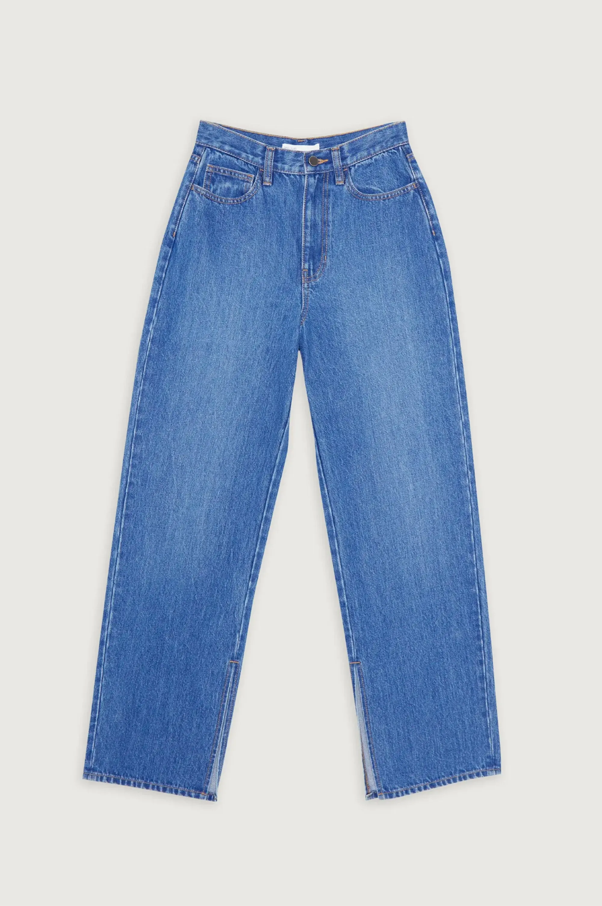 SPLIT HEM JEANS