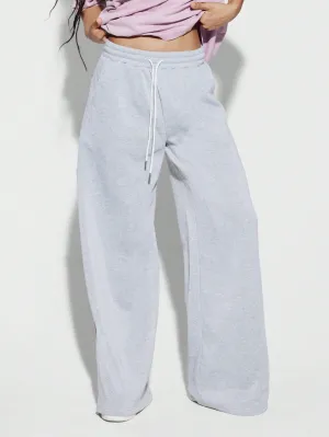 SUMWON WOMEN Wide Leg Carpenter Sweatpants