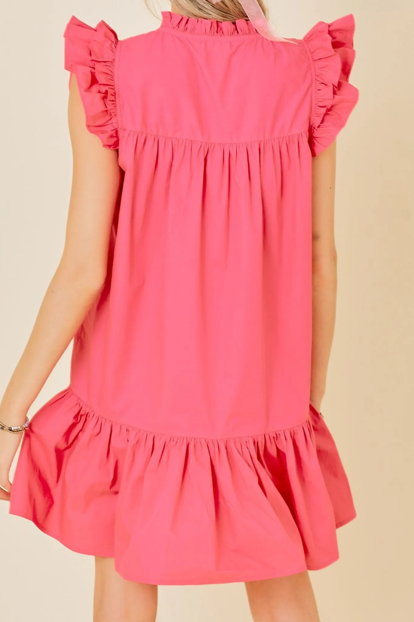 Sunset Ruffle Dress
