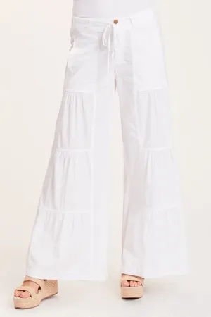 Terraced Wide Leg Pant