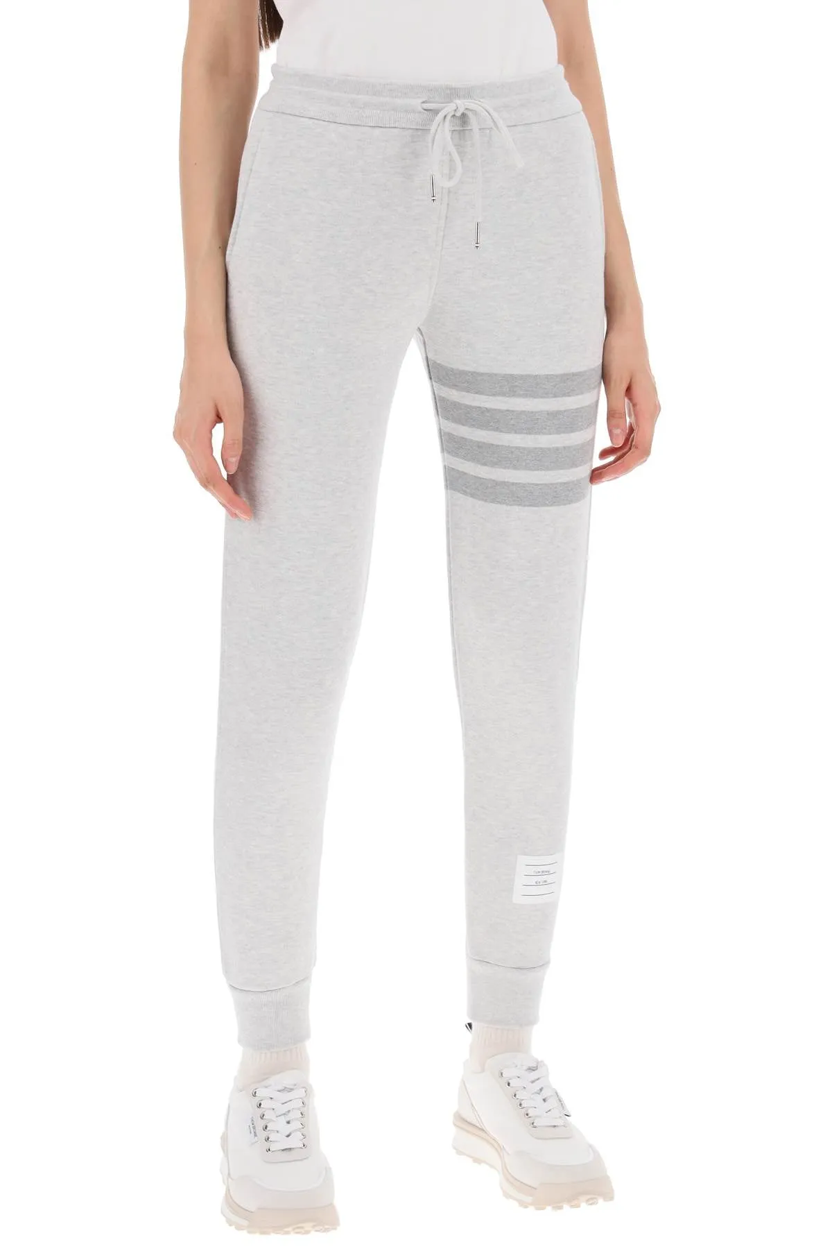 Thom Browne cotton 4-bar jog