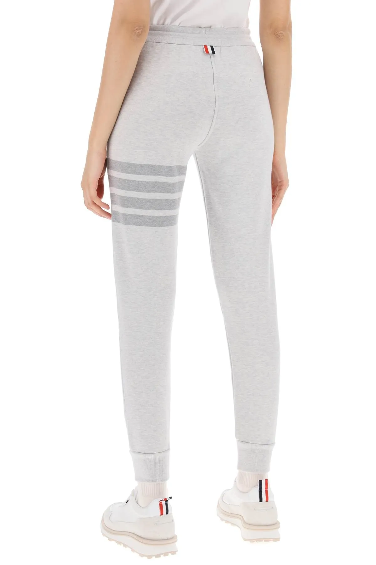 Thom Browne cotton 4-bar jog