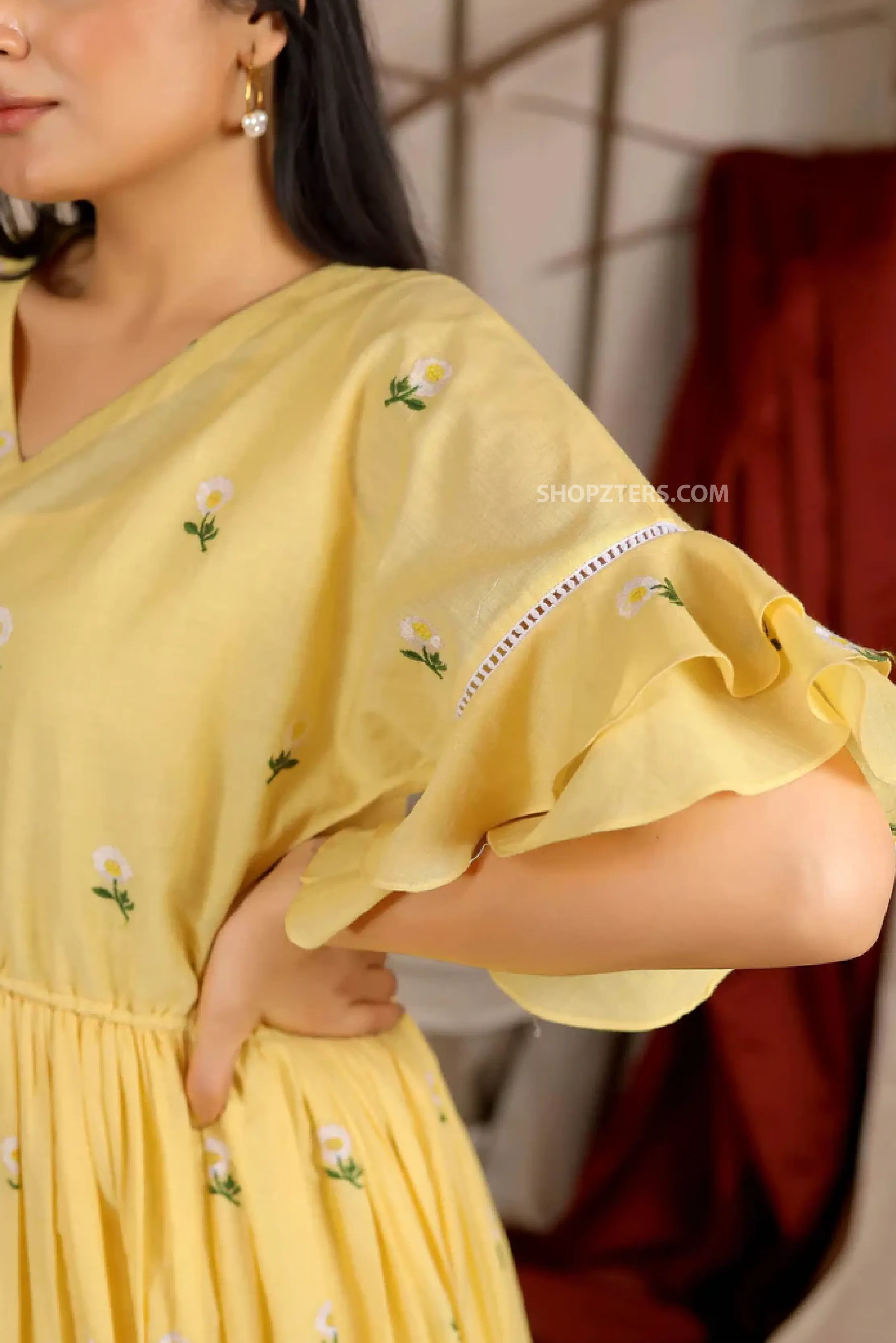 Vanilla Yellow Summer Dress