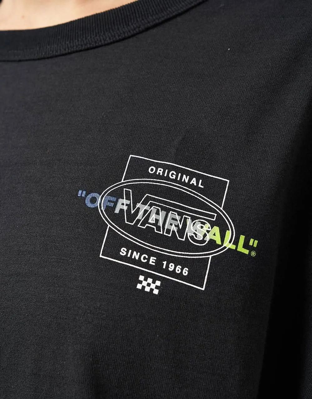 Vans Off The Wall Repeat DNA T-Shirt - Black