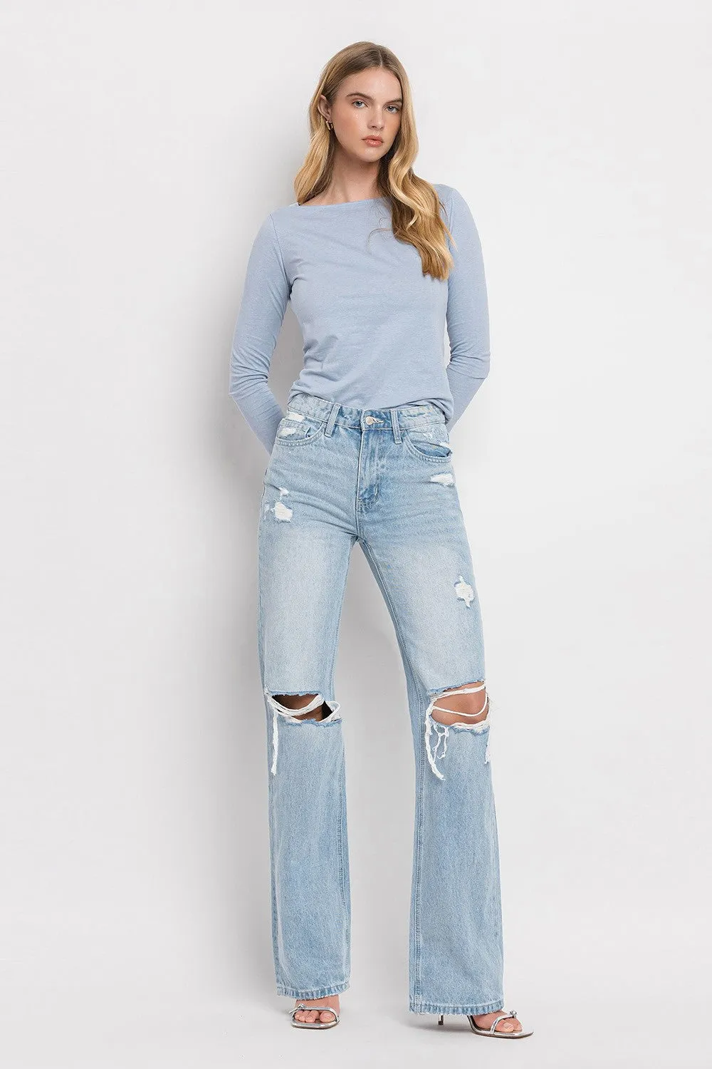 VERVET Sunny Plains 90's Vintage Flare Jeans