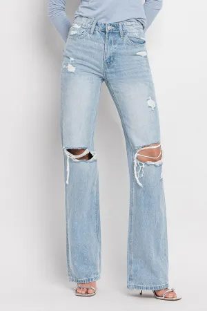 VERVET Sunny Plains 90's Vintage Flare Jeans