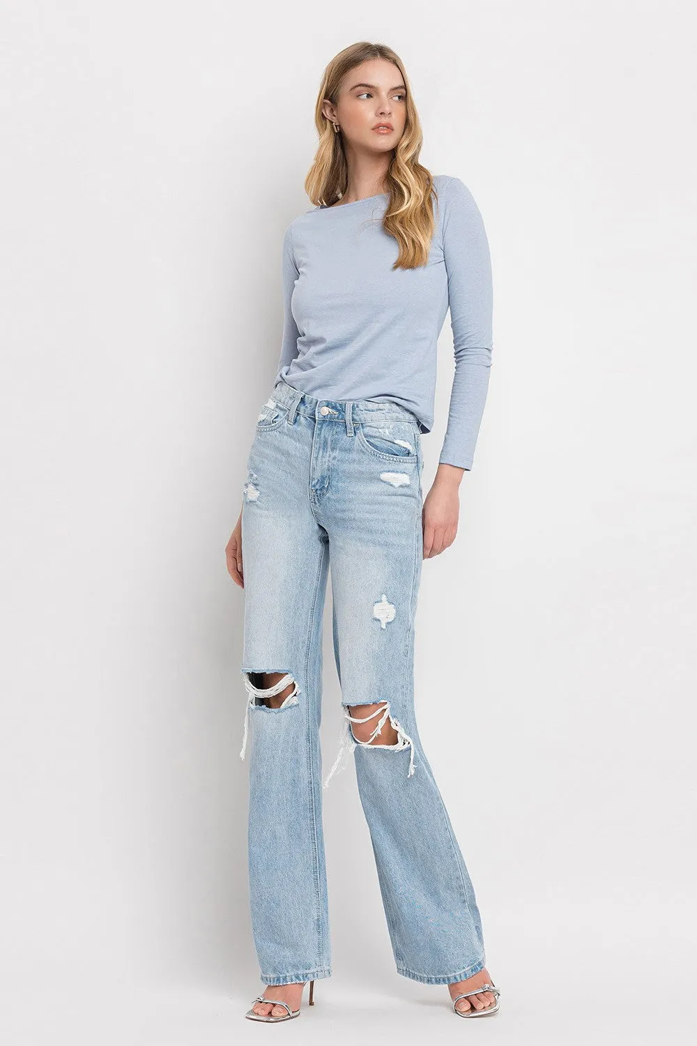VERVET Sunny Plains 90's Vintage Flare Jeans