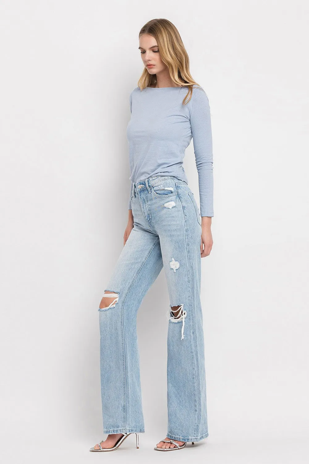 VERVET Sunny Plains 90's Vintage Flare Jeans