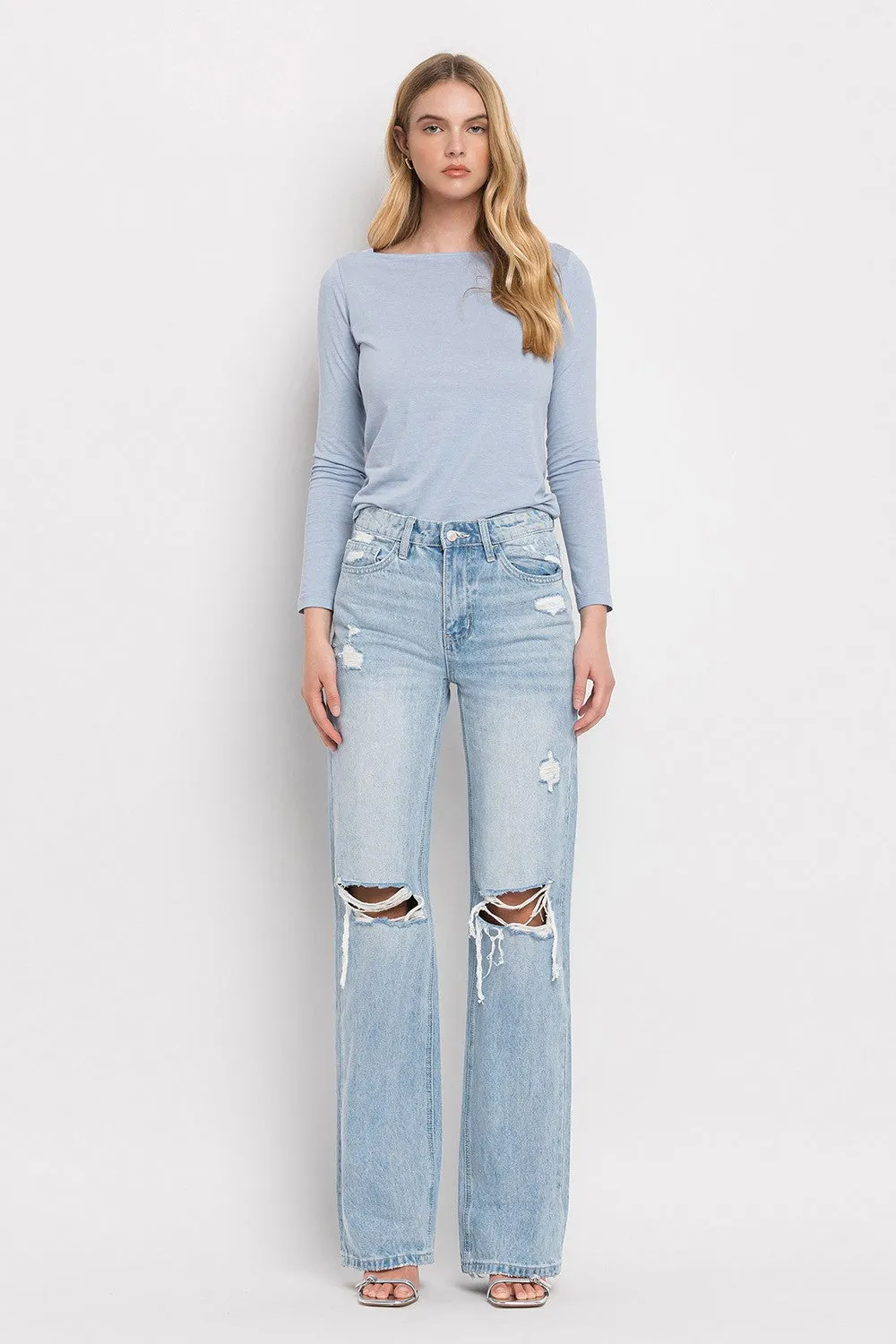 VERVET Sunny Plains 90's Vintage Flare Jeans