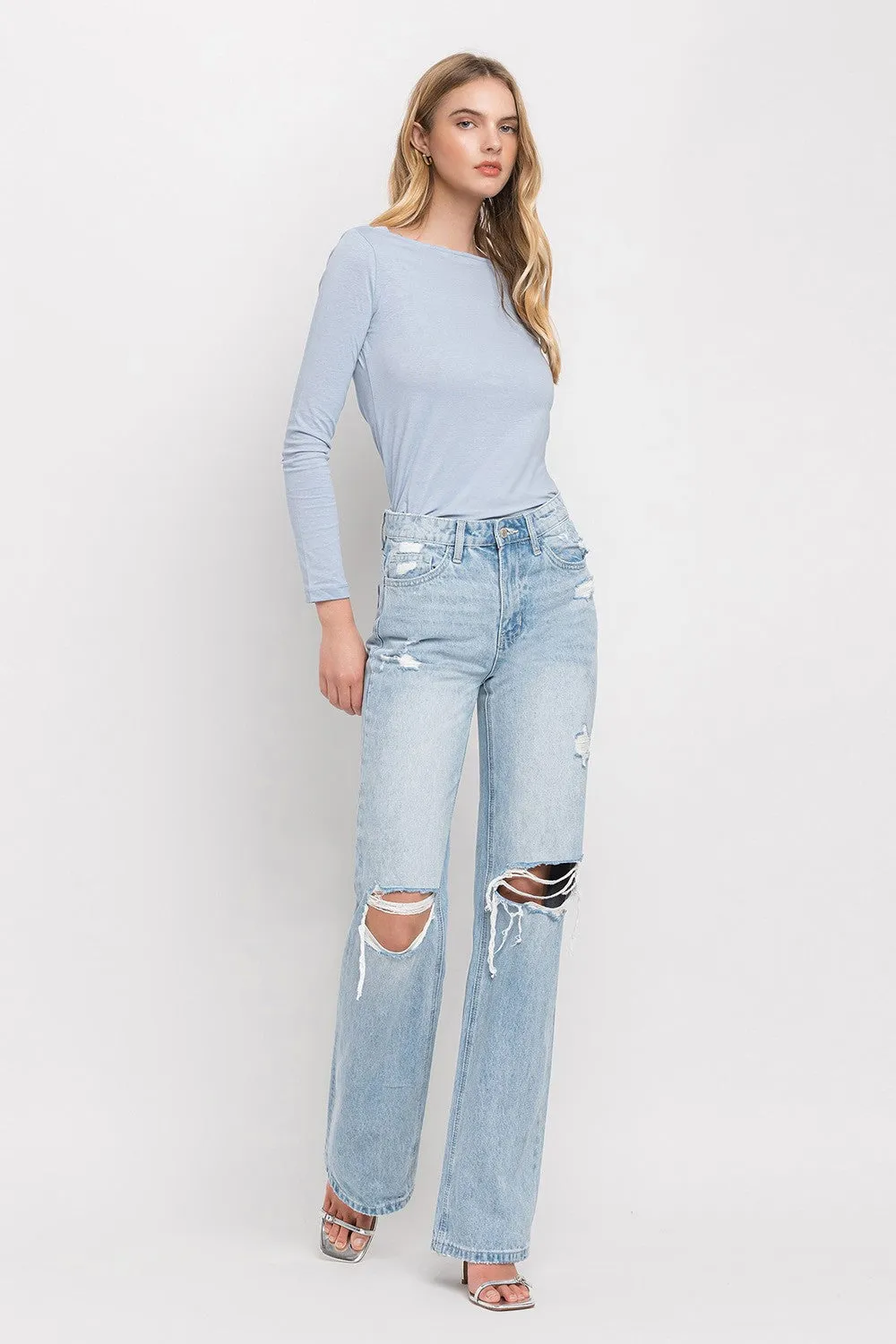 VERVET Sunny Plains 90's Vintage Flare Jeans