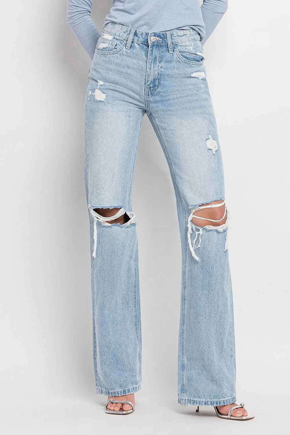 VERVET Sunny Plains 90's Vintage Flare Jeans